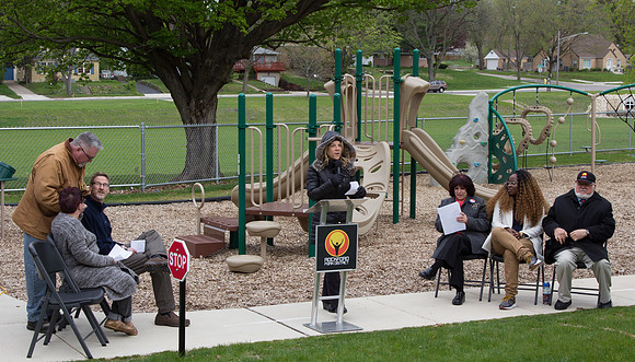 Harmon Park Playground Dedication
