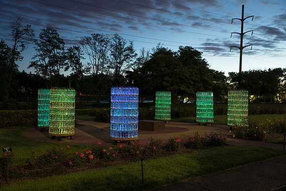 "Water Towers" - Bruce Munro